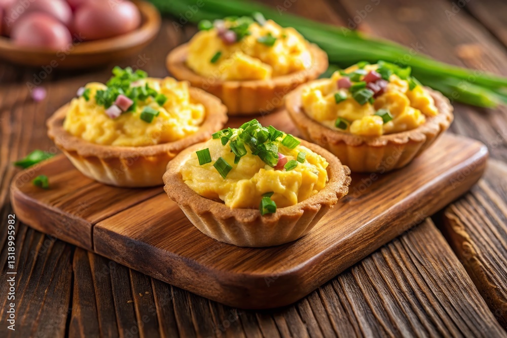 Delicious Ham and Egg Tartlets: Savory Pastry Bites Perfect for Brunch or a Light Meal Delicious Ham and Egg Tartlets: Savory Pastry Bites Perfect for Brunch or a Light Meal