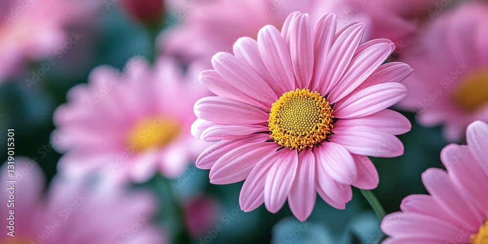 Delicate Pink Flower Close-Up in Soft Green Background for Nature Lovers Delicate Pink Flower Close-Up in Soft Green Background for Nature Lovers
