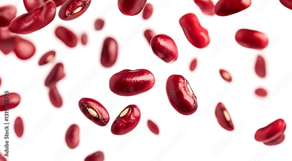 Raw red beans Raw red beans