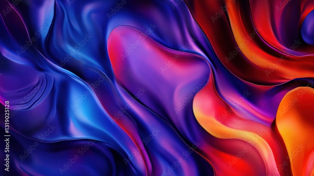 Fototapeta premium Abstract Colorful Swirls