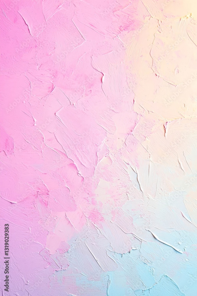 Fototapeta premium Vertical Abstract pastel gradient background with smooth texture, perfect for text overlay.