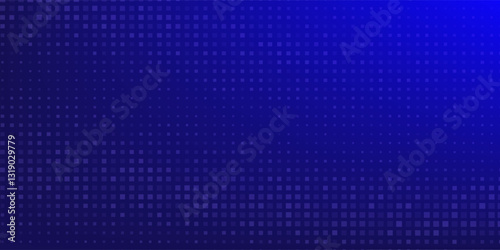 Digital technology animated Grid Background. Digital small square and dots flashing data technology ai cybersecurity encryption tech. Scientific computer science motion graphic.