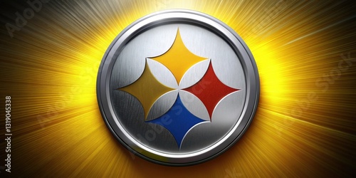 Steelers Emblem, Bold Design, High-Quality Image