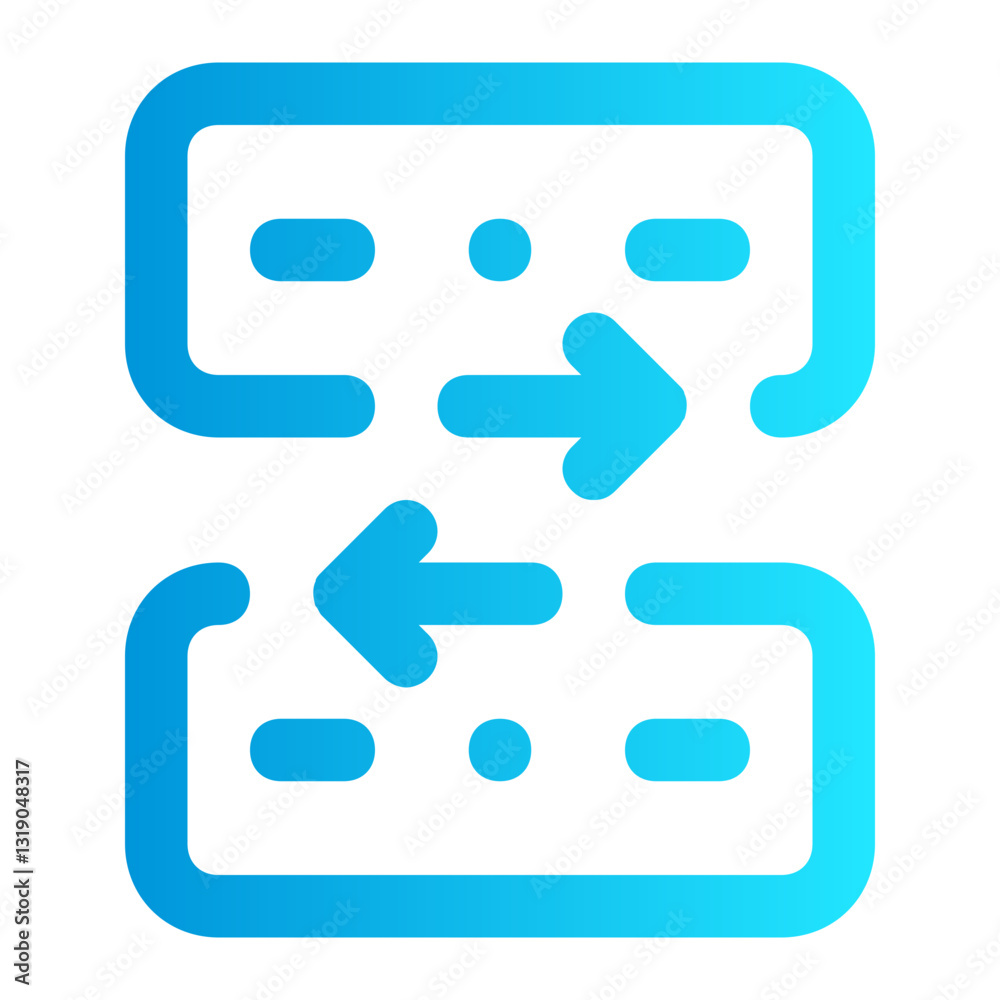 icon money exchange with style gradient icon money exchange with style gradient
