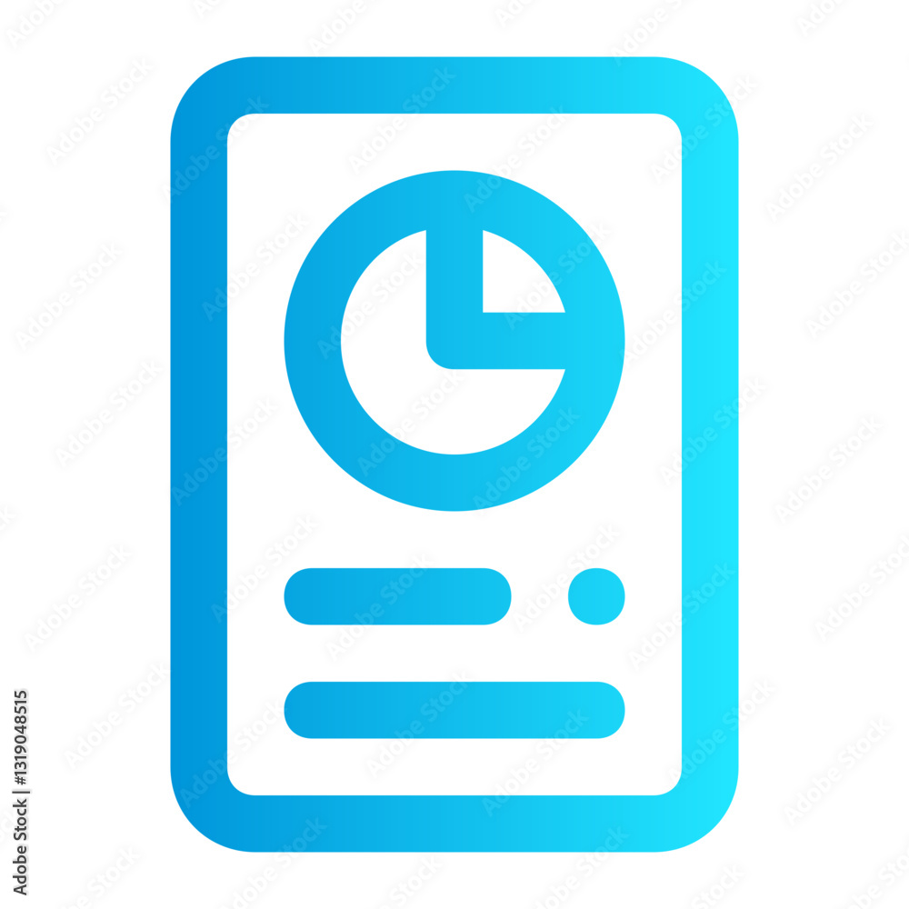 icon data analytics with style gradient icon data analytics with style gradient