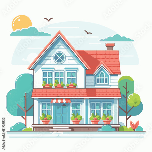 house, home, apartment, estate, business, design, property, key, icon, residential, floor, illustration, wall, room, family, modern, living, document, furniture, insurance, flat, contemporary, line, t