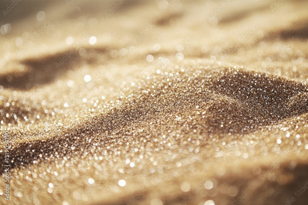Close-up of sunlit sand dunes with soft shadows. Artificial Intelligence Close-up of sunlit sand dunes with soft shadows. Artificial Intelligence