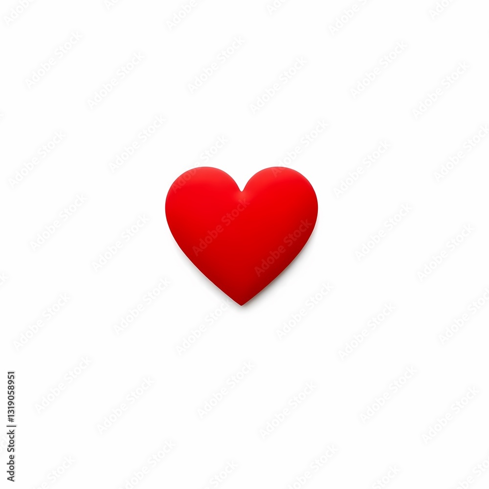 Vibrant Heart: A striking red heart isolated, symbolizing love and affection, offering a clean and modern visual of emotion and passion. Vibrant Heart: A striking red heart isolated, symbolizing love and affection, offering a clean and modern visual of emotion and passion.