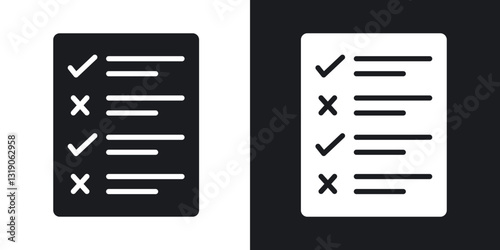 Guidelines icons in solid black and white collection
