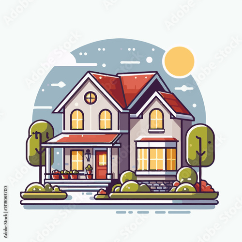house, home, apartment, estate, business, design, property, key, icon, residential, floor, illustration, wall, room, family, modern, living, document, furniture, insurance, flat, contemporary, line, t