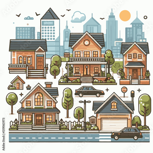 house, home, apartment, estate, business, design, property, key, icon, residential, floor, illustration, wall, room, family, modern, living, document, furniture, insurance, flat, contemporary, line, t