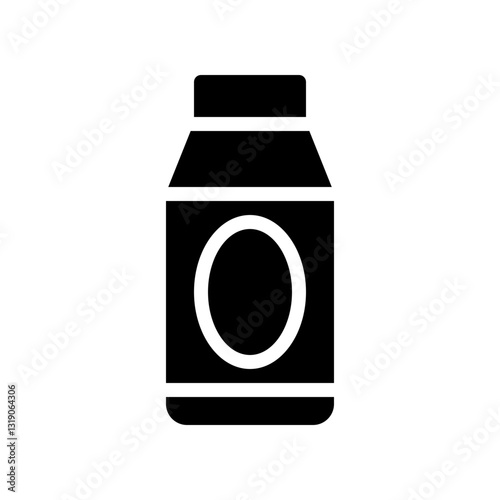 water bottle glyph icon
