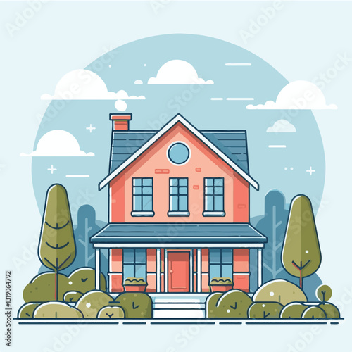 house, home, apartment, estate, business, design, property, key, icon, residential, floor, illustration, wall, room, family, modern, living, document, furniture, insurance, flat, contemporary, line, t
