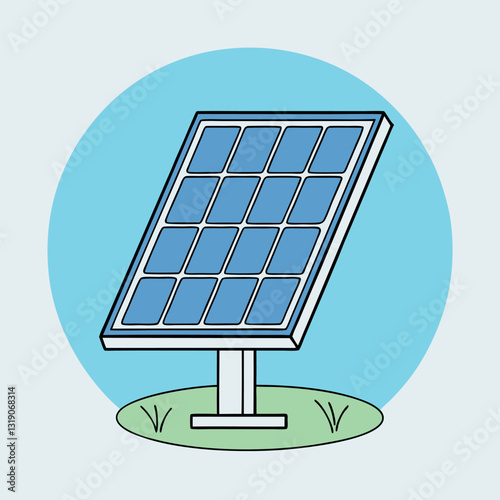 Solar panel.