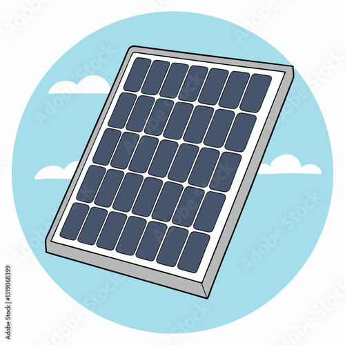 Solar panel.