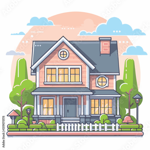 house, home, apartment, estate, business, design, property, key, icon, residential, floor, illustration, wall, room, family, modern, living, document, furniture, insurance, flat, contemporary, line, t