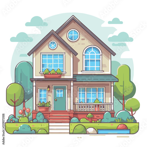 house, home, apartment, estate, business, design, property, key, icon, residential, floor, illustration, wall, room, family, modern, living, document, furniture, insurance, flat, contemporary, line, t