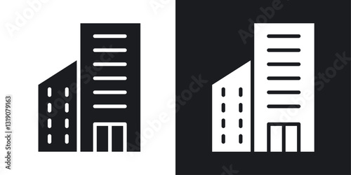 Build vector icon set in solid style.