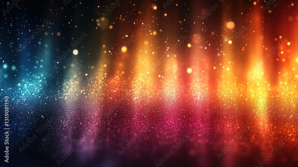 A kaleidoscope of vibrant hues intertwines in a mesmerizing dance of blue, green, yellow, orange, and red, crafting an enchanting, detailed background. A kaleidoscope of vibrant hues intertwines in a mesmerizing dance of blue, green, yellow, orange, and red, crafting an enchanting, detailed background.