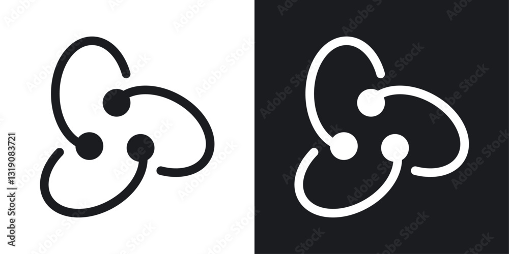 React vector icon set in solid style.