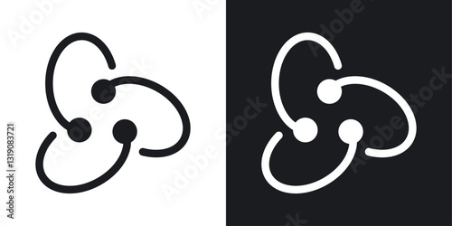 React vector icon set in solid style.