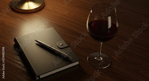 Luxurious Wine and Writing Set