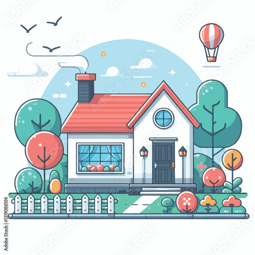 house, home, apartment, estate, business, design, property, key, icon, residential, floor, illustration, wall, room, family, modern, living, document, furniture, insurance, flat, contemporary, line, t
