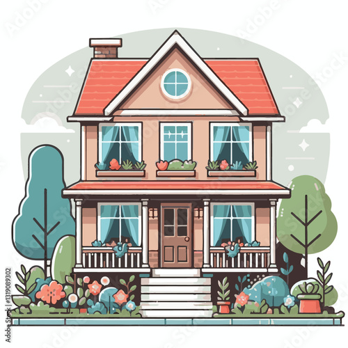 house, home, apartment, estate, business, design, property, key, icon, residential, floor, illustration, wall, room, family, modern, living, document, furniture, insurance, flat, contemporary, line, t