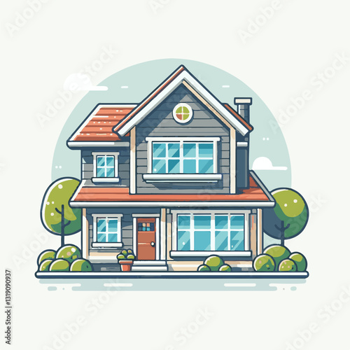 house, home, apartment, estate, business, design, property, key, icon, residential, floor, illustration, wall, room, family, modern, living, document, furniture, insurance, flat, contemporary, line, t