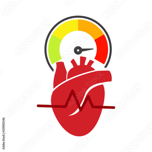 high blood pressure and hypertension disease concept
