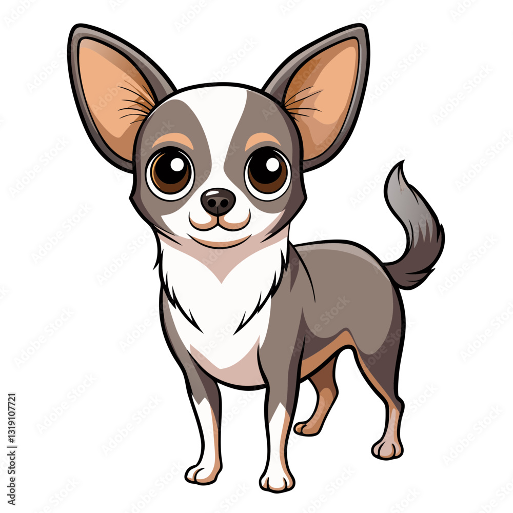 chihuahua dog isolated on white chihuahua dog isolated on white