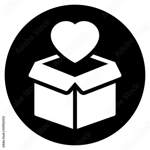 packaging glyph icon