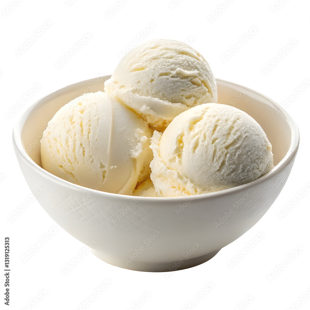 Ice cream in a bowl white or transparent png Ice cream in a bowl white or transparent png