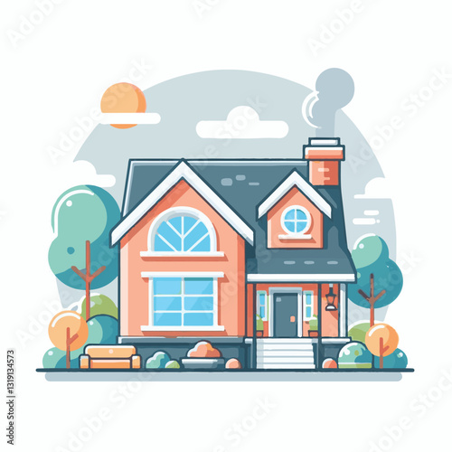 house, home, apartment, estate, business, design, property, key, icon, residential, floor, illustration, wall, room, family, modern, living, document, furniture, insurance, flat, contemporary, line, t