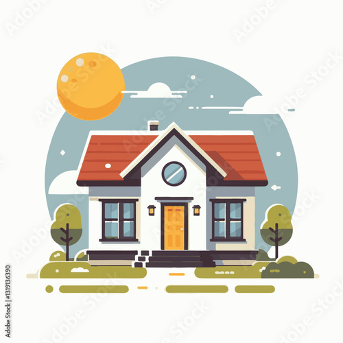 house, home, apartment, estate, business, design, property, key, icon, residential, floor, illustration, wall, room, family, modern, living, document, furniture, insurance, flat, contemporary, line, t