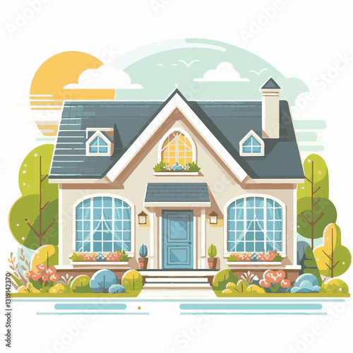 house, home, apartment, estate, business, design, property, key, icon, residential, floor, illustration, wall, room, family, modern, living, document, furniture, insurance, flat, contemporary, line, t