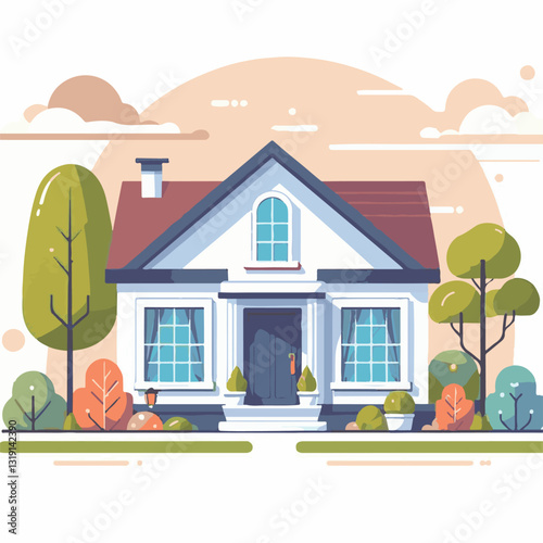 house, home, apartment, estate, business, design, property, key, icon, residential, floor, illustration, wall, room, family, modern, living, document, furniture, insurance, flat, contemporary, line, t