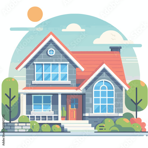 house, home, apartment, estate, business, design, property, key, icon, residential, floor, illustration, wall, room, family, modern, living, document, furniture, insurance, flat, contemporary, line, t