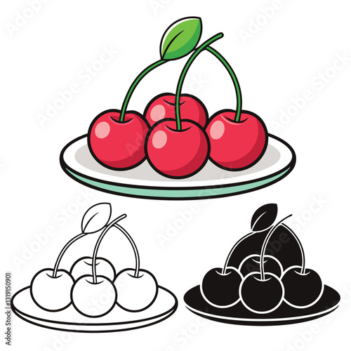 cherry pie with cherries