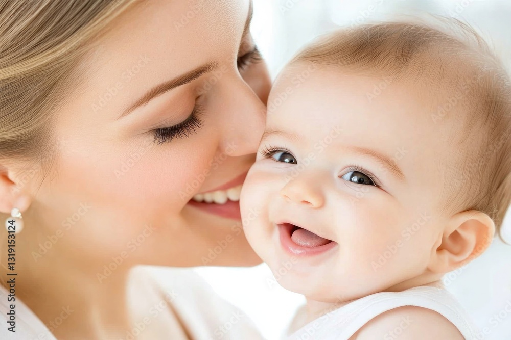 Mother and newborn bonding moment capturing love and joy Mother and newborn bonding moment capturing love and joy