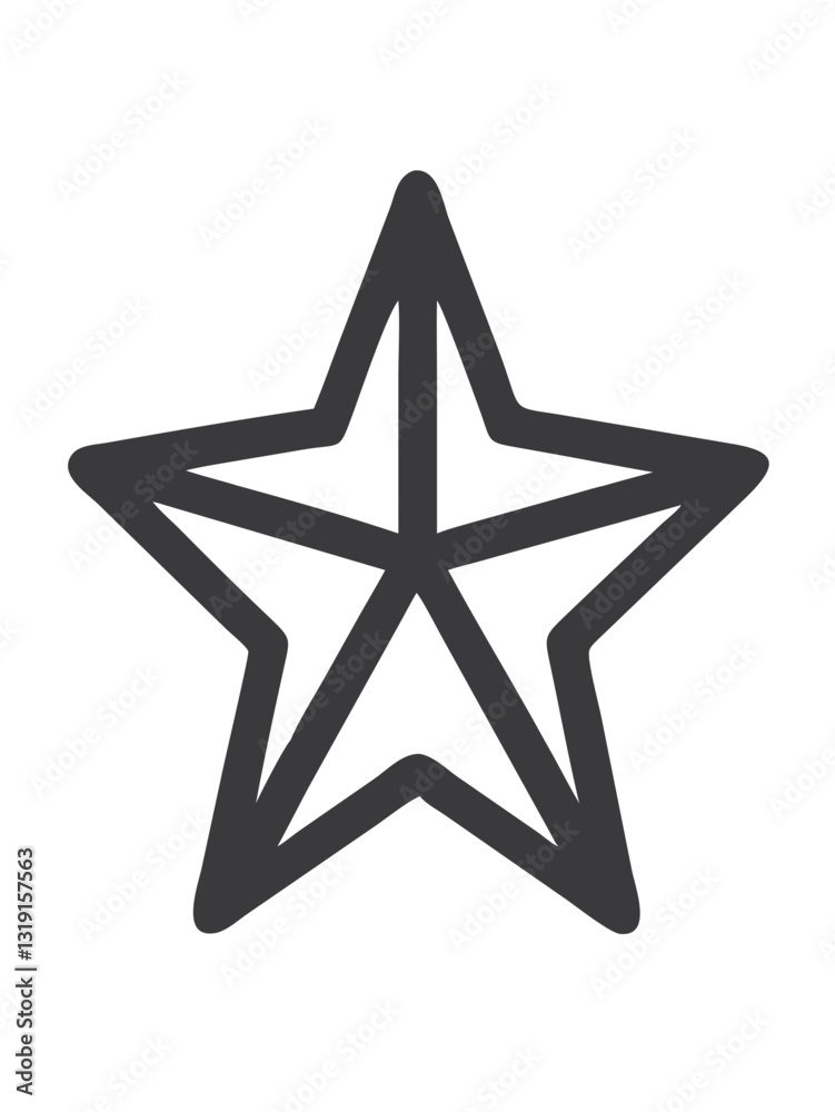 Obraz premium a star pattern
