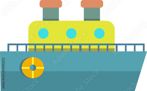 toy stylized boat