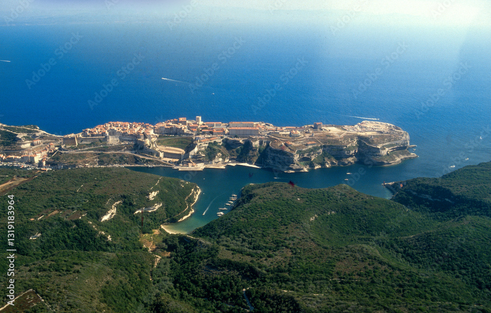 Obraz premium Bonifacio, Corse, France