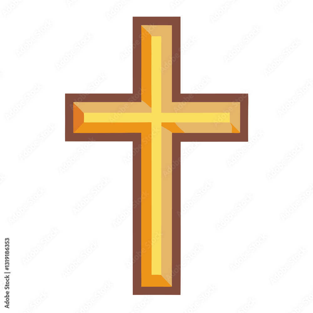 Elegant Minimalist Cross. Clean and Refined Flat Vector Icon Design art hope holy logo faith Elegant Minimalist Cross. Clean and Refined Flat Vector Icon Design art hope holy logo faith
