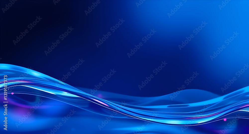 Obraz premium Abstract color wave Background