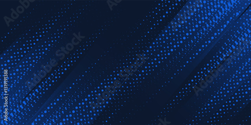blue color pattern gradient grunge texture background. Dots pop art comics sport style vector illustration Abstract background dark blue with modern corporate concept
