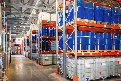 Chemical products warehouse...