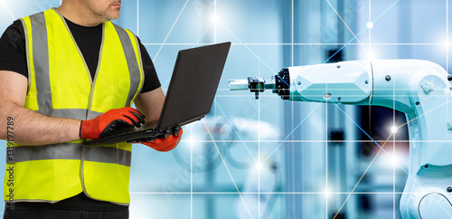 Industrial arm manipulator....