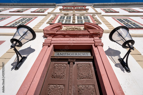 entrance of a German district court