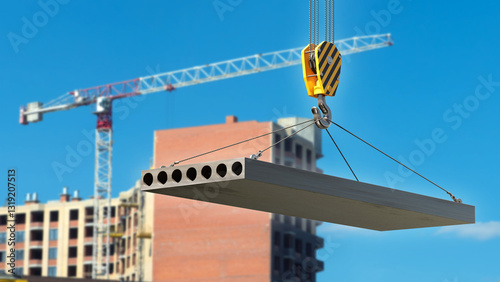 Construction landscape. Con...